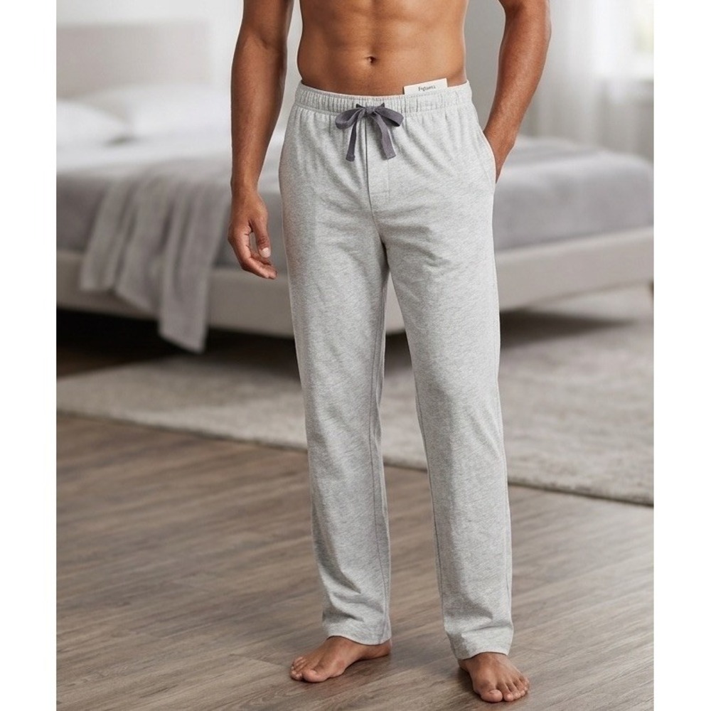 Goodfellow & Co Men Medium Modal Knit Pajama Lounge Pants Sleep Bottoms Gray